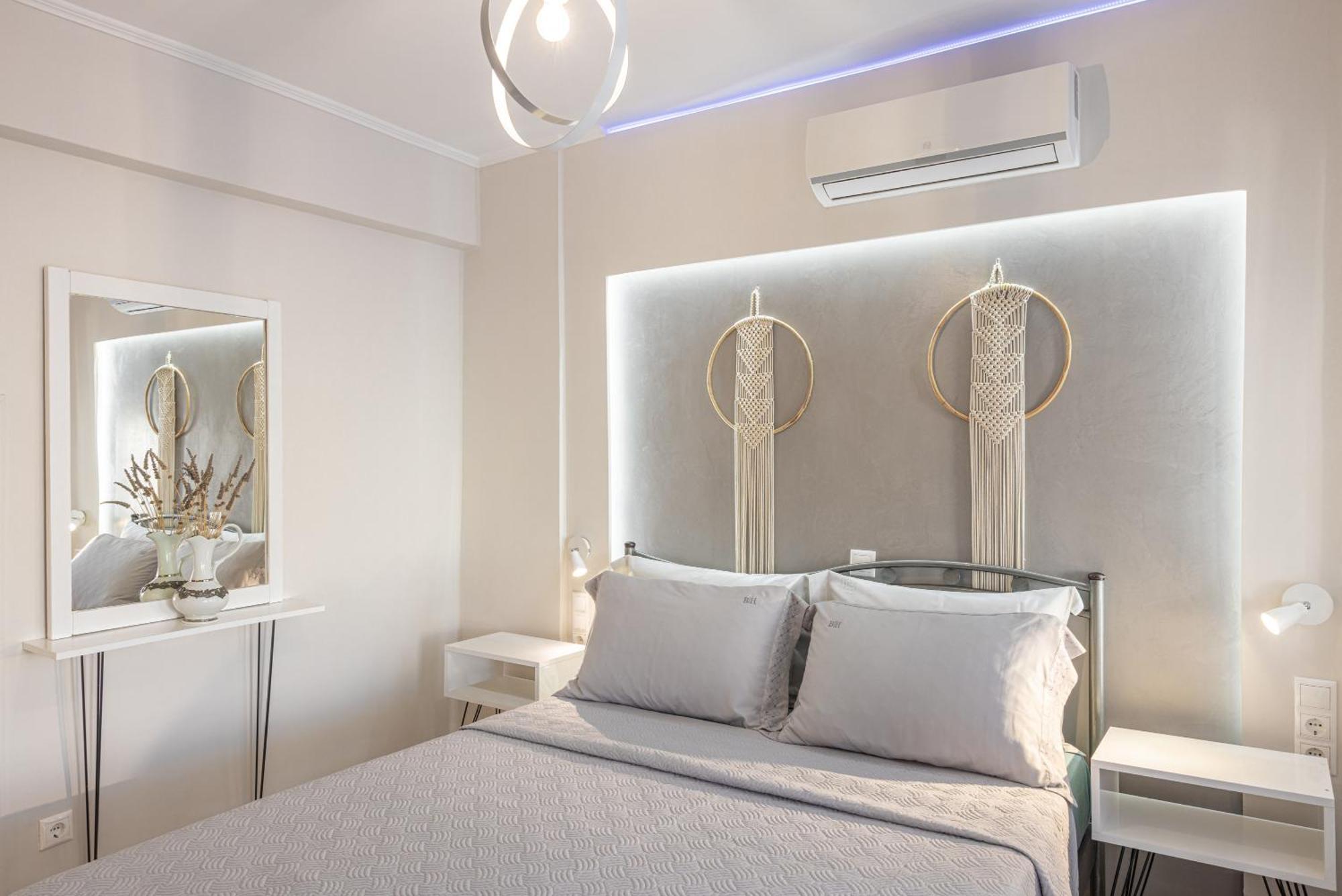 Pythagorio Blue Street Apartment With Balcony Екстер'єр фото